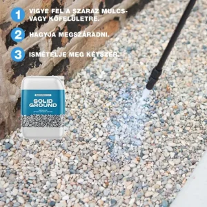 Dekoratív Kavics és Mulcs Stabilizáló Ragasztó – Solid Ground